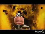 Komik Animasyonlar Crazy Cow Song