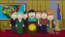 south parkta turk bayragina hakaret