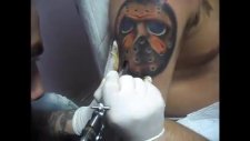maske dövmesi mask tattoo istanbul dövmeci murat
