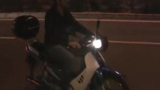 polis motosikletleri denetledi