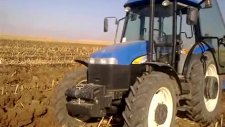 new holland td85 5 li 16lık pulluk la şoförsüz
