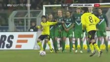 nuri şahinden bremene müthiş frikik