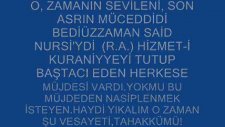 mahşerin şanlı süvarisi bediüzzaman said nursi