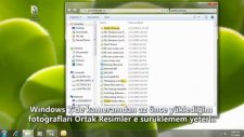 windows 7-ev grubu ile dosya paylaşma