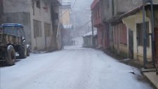 Cide Çataloluk Köyü Kar Manzaraları.