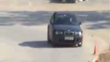 tır'dan süper drift show