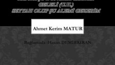 Bende Şu Dünyaya Geldim Geleli U.h Sivas-Divriği