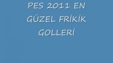 pes 2011 frikik golleri