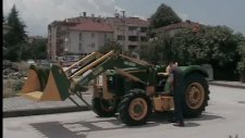 john deere traktör ön yükleici kepçe