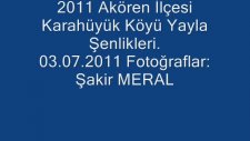 Akören İlçesi Karahüyük Köyü Foto Slayt