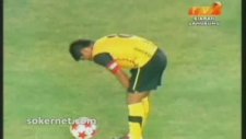 harika frikik'te atılmış bir gol