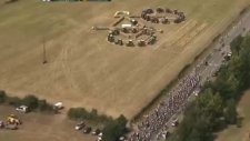 tour de france'da traktör şovu