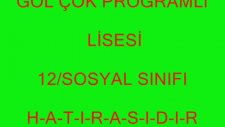 12 Sosyal Sınıfı Yıl Sonu Slaytı