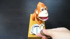 Para Biriktiren Mekanik Maymun Kumbara - Choen Bako Robotic Monkey Bank