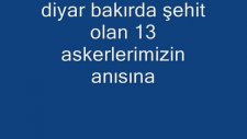 Tüm Şehitlerimiz İcin