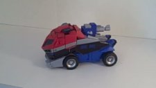 Transformers Animated Voyager Earth Optimus Prime Review