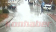 konya'da mobese'ye yansıyan yaya kazaları