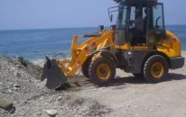 azim tersanesi ygs cs915 lastikli yükleyici mini loder traktör kepçe