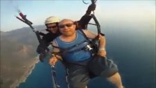 ölüdeniz'de imana gelen adam