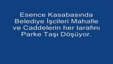 Esence Belediyesinde Parke Taşı Video