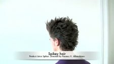 Slikhaar Tv 17 Joico Spiker - Awesome Mens Spiky Textured Hairstyle - Hair Tutorials For Men
