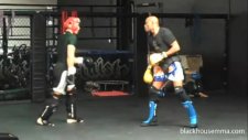 anderson silva and lyoto machida sparring at black house