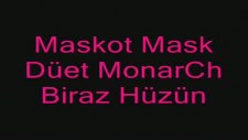 Maskot Düet Monarch Biraz Hüzün