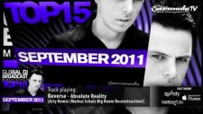 Out Now Global Dj Broadcast Top 15 - September 2011