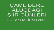 Çamlıdere Şiir Günleri ' Video'