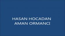 Hasan Hoca Aman Ormancı