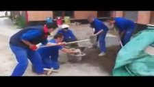 İnşaatta Pit Stop Böyle Olur..