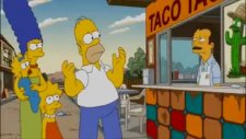 homer simpson tries to order a taco