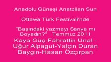 Anatolian Sun Quartet Ottawa 'başındaki Yazmayı Sarıya Mı Boyadın?'