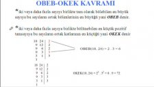 obeb okek kavramı