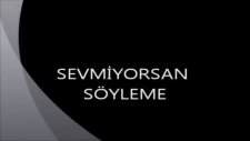 Sevmiyorsan Söyleme Şiir Erhann79