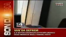 depremin yaşandığı saniyeler