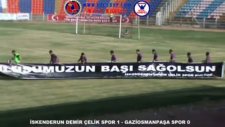 iskenderun dç spor - g.osmanpaşa spor 1-0