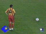 Galatasaray - Hagi - Freekick, Unbelievable (1999)