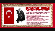 Cumhuriyet'imizin 88 Yılı Kutlu Olsun
