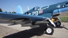 F-4u Corsair 63 Folding Wings Flight Revıew İn Hd!