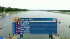 rowing men's single sculls beijing 2008 summer olympic games