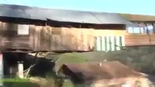 Rizeli Emiceden Akıllara Zarar Havada Asılı Duran Ev