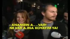 Deniz Uğur'un Sevgilisi Kameramanlara Rezalet Küfürler Yağdırdı.