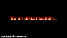 dikkat ve farkındalık testi - dikkat testi yaratıcı düşünme
