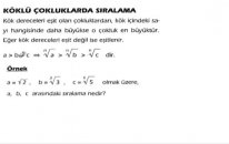 köklü sayılar 3