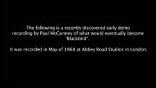 Blackbird Recently Discovered Demo Recording