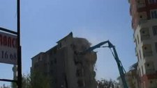 Yıkım Makinası Uncalı Yıkımı- Yüksek Erişimli İnşaat Yıkım Makinası