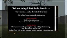 Counter Strike Source Left 4 Dead Style Zombie Mod Gameplay Video