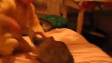 kedi & bebek kavgası
