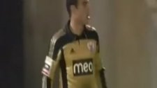oscar cardozo 7 metrelik kaleyi tutturamadı